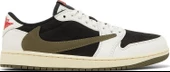 Nike Air Jordan 1 Low Olive x Travis Scott Erkek Spor Ayakkabı - 1