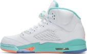 Nike Air Jordan 5 Retro GS 'Light Aqua' Spor Ayakkabı - 3