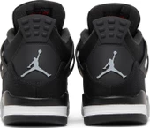 Nike Air Jordan Retro 4 Black Canvas Erkek Spor Ayakkabı thumbnail 6