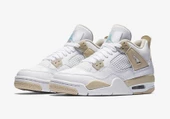 Nike Air Jordan Retro 4 Linen  Erkek Spor Ayakkabı thumbnail 1