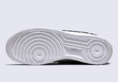Nike Air Force 1 White Black Paisley Spor Ayakkabı - 8