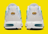 Nike Air Max Plus White Blue Yellow  Erkek Spor Ayakkabı - 5