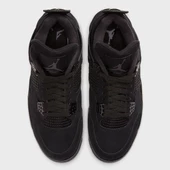 Nike Air Jordan Retro 4 Black Cat Spor Ayakkabı thumbnail 4