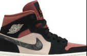 Nike Air Jordan 1 Mid Canyon Rust Kadın Spor Ayakkabı thumbnail 2