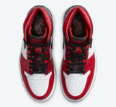 Nike Air Jordan 1 High Satin Snake Chicago Spor Ayakkabı - 3