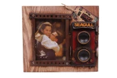Dekoratif Metal Çerçeve Fotoğraf Makinesi Dekorlu Hediyelik - 1