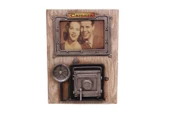 Dekoratif Metal Çerçeve Fotoğraf Makinesi Dekorlu Hediyelik - 1