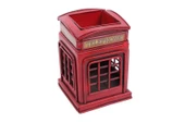Dekoratif Metal Londra Telefon Kulübesi Kalemlik Vintage Hediyelik - 1