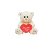 Kalpli Ayı 28 cm Pelüş Ayı Sevgiliye Hediye thumbnail 1