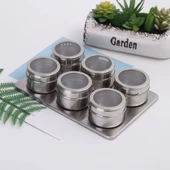 6'lı Mıknatıslı Baharatlık Seti - 5