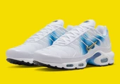 Nike Air Max Plus White Blue Yellow  Erkek Spor Ayakkabı thumbnail 1