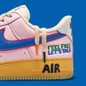 Nike Air Force 1 Feel Free Let's Talk  Erkek Spor Ayakkabı - 4