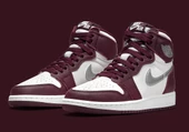Nike Jordan 1 High OG Bordeaux Spor Ayakkabı - 5