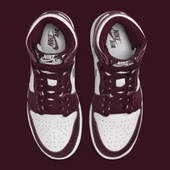 Nike Jordan 1 High OG Bordeaux Spor Ayakkabı - 6
