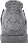 Nike Air Jordan Retro 4 Grey x Kaws  Erkek Spor Ayakkabı thumbnail 7