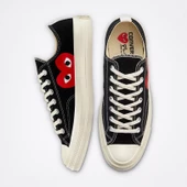 Converse x Comme des Garçons PLAY Chuck 70 Kadın Spor Ayakkabı thumbnail 5