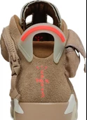 Nike Air Jordan 6 British Khaki x Travis Scott Erkek Spor Ayakkabı thumbnail 2