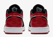 Nike Jordan 1 Low Black Toe  Erkek Spor Ayakkabı - 3