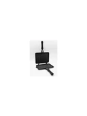 FMS Granit Döküm Ocak Üstü El Tost ve Çok Amaçlı Grill Tava 26 cm - Siyah - D3001SYH - 2