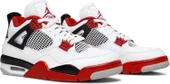 Nike Air Jordan Retro 4 Fire Red Erkek Spor Ayakkabı thumbnail 8