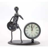 Metal Müzisyen Saat Dekoratif Hediyelik thumbnail 2