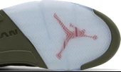 Nike Air Jordan 5 Retro 'Olive' 2024 Spor Ayakkabı thumbnail 5
