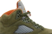 Nike Air Jordan 5 Retro 'Olive' 2024 Spor Ayakkabı thumbnail 2