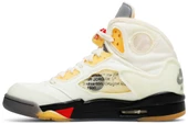 Nike Off-White x Air Jordan 5 SP Sail Spor Ayakkabısı - 2