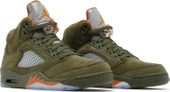 Nike Air Jordan 5 Retro 'Olive' 2024 Spor Ayakkabı thumbnail 8