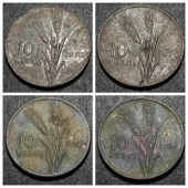 EscoinesKoleksiyon 1958/59/60/61/62/63/64/65/66/67/68/69/70/71/72/73 10Kuruş Takım HALİYLE eski para - 3