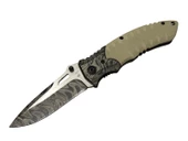Browning 8-1 Damascus Kamp Çakı 20cm - Manuel, Kemerlikli - 1