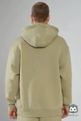 Oversize Kapşonlu Hoodie (Yeşil) - 4