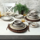Keramika Brown Wave Yemek Takımı 24 Parça 6 Kişilik 21976-77-78 - 4