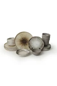 Keramika Brown Wave Yemek Takımı 24 Parça 6 Kişilik 21976-77-78 - 8