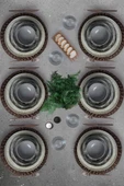 Keramika Brown Wave Yemek Takımı 24 Parça 6 Kişilik 21976-77-78 - 5