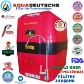 AQUA DEUTSCHE BEYAZ MONTAJ DAHİL 12 LİTRE 7 FİLTRE 14 AŞAMA SU ARITMA CİHAZI thumbnail 1