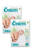 Botanika 2 Beden Bebek Bezi Ikili Jumbo Mini 60 Lı X 2 Adet - 1