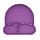 Babychefs Silikon Bebek Beslenme Seti 2 Parça-Mor - 2
