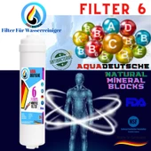 AQUA DEUTSCHE KIRMIZI SİYAH POMPALI MONTAJ DAHİL 12 LİTRE 7 FİLTRE 14 AŞAMA SU ARITMA CİHAZI thumbnail 7