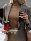 Contigo West Loop Mini Vakumlu Termos Bardak - Kırmızı - 9
