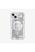iPhone 15 Pro Max Kılıf Ultra Hybrid Zero One MagFit MagSafe özellikli White - ACS07034 - 1
