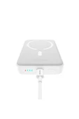 Baseus MgSafe Mini Overseas Edition Beyaz 10000 mAh Hızlı Şarj Kablosuz Powerbank-OUTLET - 3