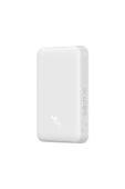 Baseus MgSafe Mini Overseas Edition Beyaz 10000 mAh Hızlı Şarj Kablosuz Powerbank-OUTLET - 2