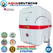 AQUA DEUTSCHE PREMIUM BEYAZ KIRMIZI 8 LİTRE 5 FİLTRE 10 AŞAMA SU ARITMA CİHAZI - 1