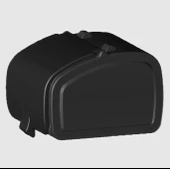 Nano Kurye Yemek Servis Çantası 110 Litre Motosiklet Taşıma Çantası 58x50x38 Kırmızı - 1