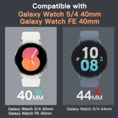 Samsung Galaxy Watch FE 40mm Kolay Uygulama Aparatlı Cam Ekran Koruyucu 01 - 2