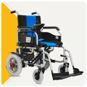 Yuki Motor Jrwd1002 Katlanabilir Akülü Tekerlekli Sandalye - 4