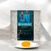 Kişiye Özel Spotify QR Kod Bardak Altlığı - 2