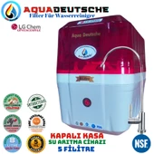 AQUA DEUTSCHE PREMIUM KIRMIZI-BEYAZ 8 LİTRE 5 FİLTRE 10 AŞAMA SU ARITMA CİHAZI thumbnail 1