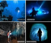 Valkyrie Şarjlı Profesyonel Su Altı Dalış Feneri Yüksek Aydınlatma Su Geçirmez Aluminyum Kasa 2000mAh Kutulu - 9